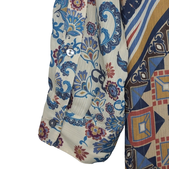 Vincente Button Front Tunic Small - Picture 4 of 12